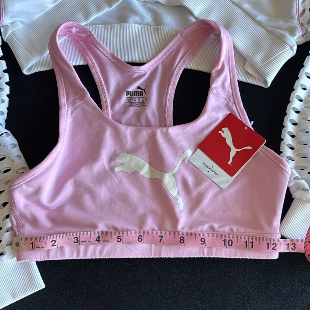 Set of 2 : top crew + bra Puma & Sophia Webster - Picture 5 of 8